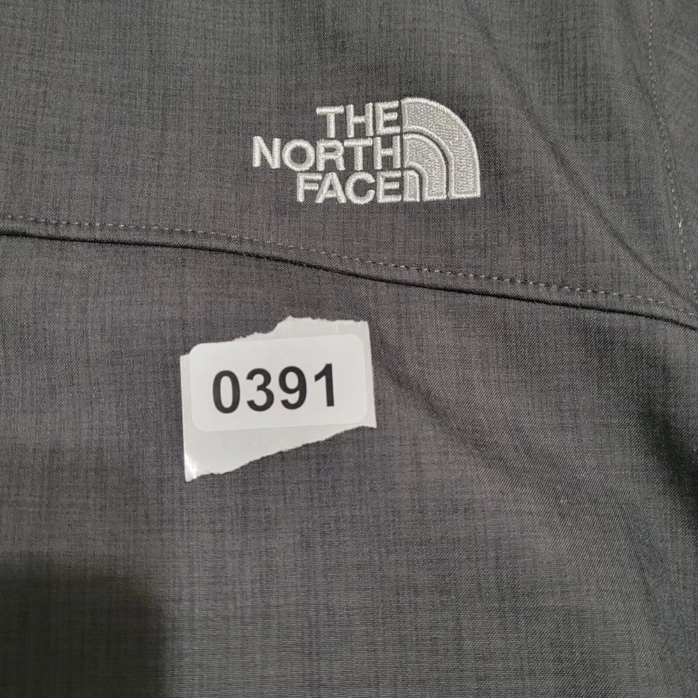 The North Face Men's Apex Jacket Mens M Softshell Faux‎ Fur Lined Gray Black
